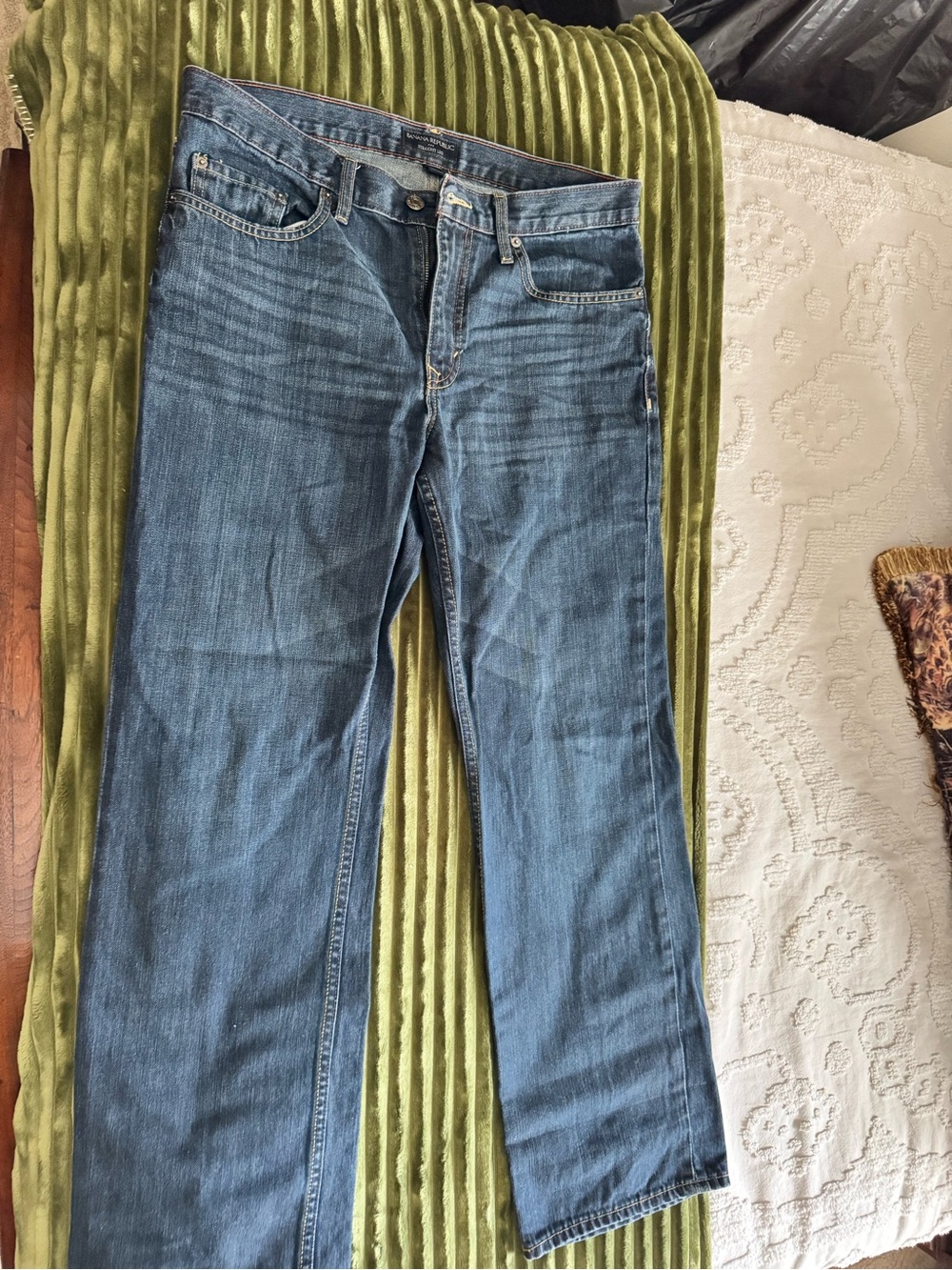 Banana Republic Men's Medium Blue Bootcut Jeans